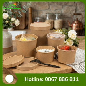 Bộ Cốc Giấy Kraft