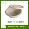 Hộp bã mía tròn 500ml