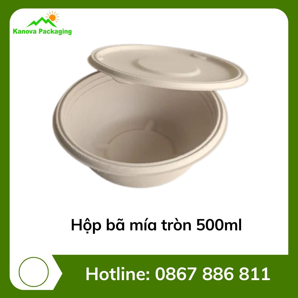 hop-ba-mia-tron-500ml Hộp bã mía tròn 500ml