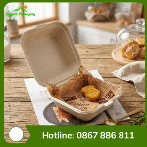 Hộp Burger Bã Mía