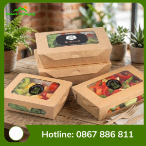Hộp Giấy Kraft Cửa Sổ