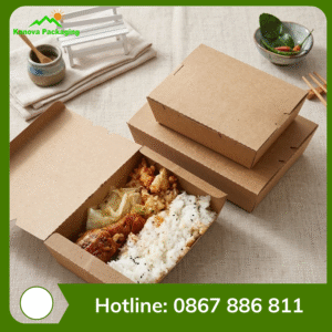 Hộp Giấy Kraft Nắp Gập Basic