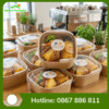 Hộp Giấy Kraft Vuông Bo Góc