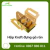 Hộp Kraft đựng gà rán