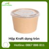 Hộp Kraft dạng tròn
