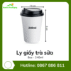 Ly giấy trà sữa 8oz - 240ml