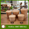 Ly Giấy Kraft Có Nắp