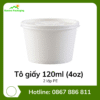 Tô giấy 120ml (4oz) - 2PE