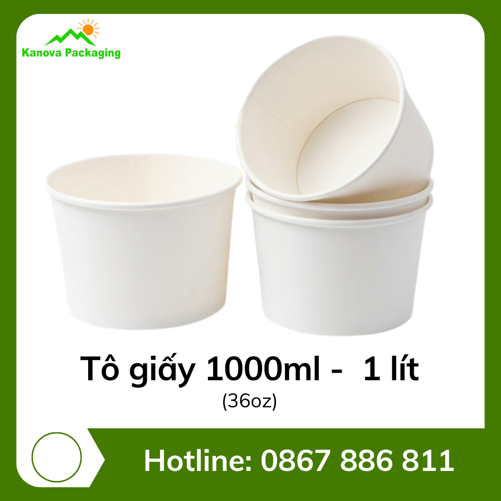 Tô giấy KANOVA 1000x1000 (21) Kanova Pack