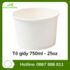 Tô giấy 750ml - 25oz