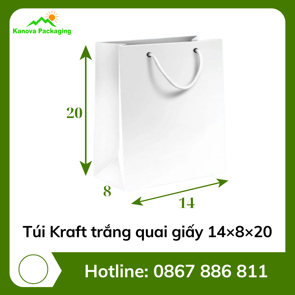 Túi giấy Kraft Kanova Pack (1) Kanova Pack