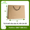 Túi Kraft nâu size XL 40×14×30