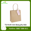 Túi Kraft mini đựng phụ kiện