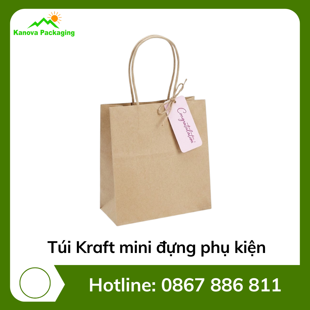 Túi giấy Kraft Kanova Pack (37) Kanova Pack
