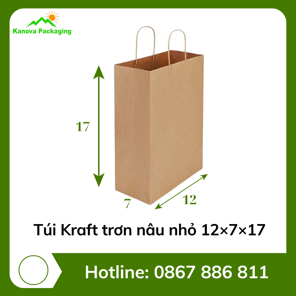 Túi giấy Kraft Kanova Pack Kanova Pack