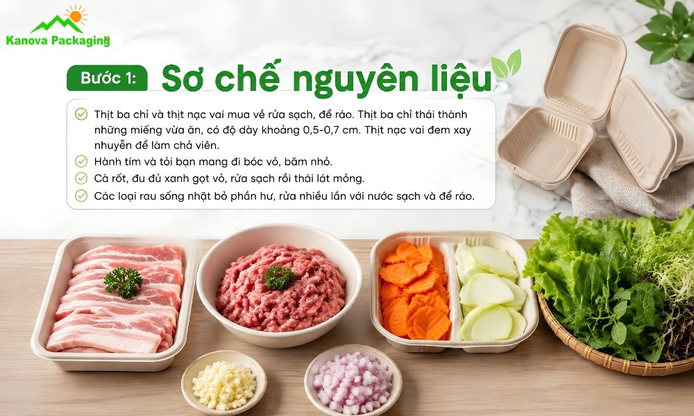 Sơ chế nguyên liệu