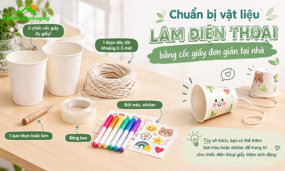 Chuẩn bị vật liệu