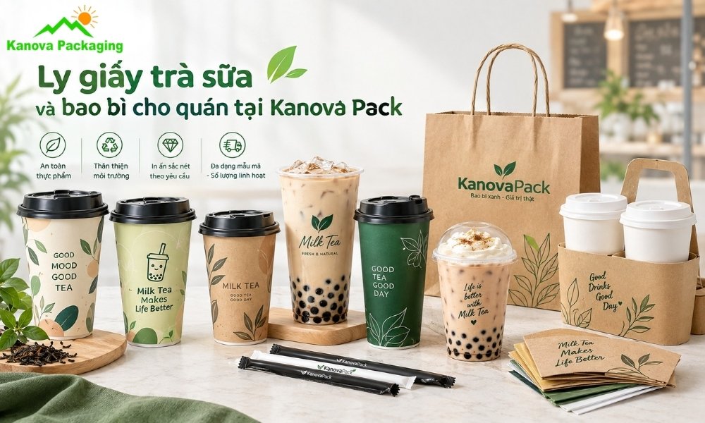 Các sản phẩm ly giấy tại Kanova Pack