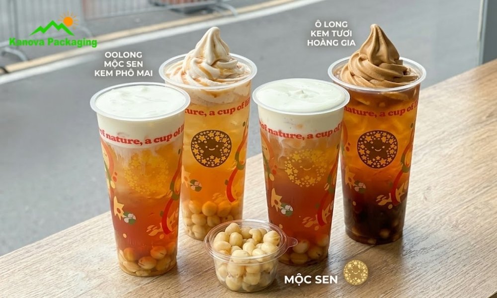 Oolong Mộc Sen Kem Phô Mai