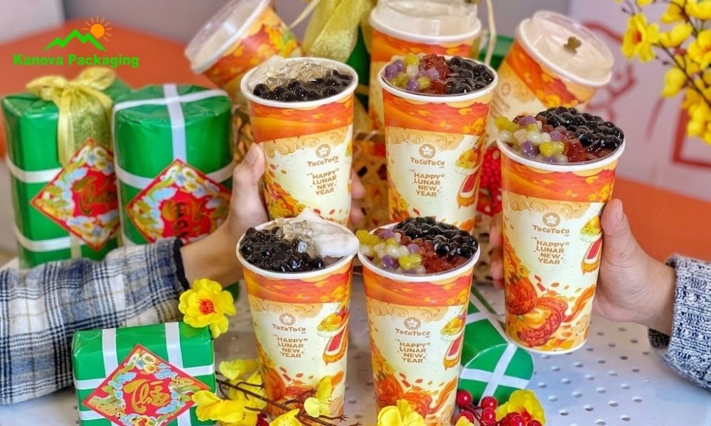 Ly Tết “Rồng Trao Lộc”